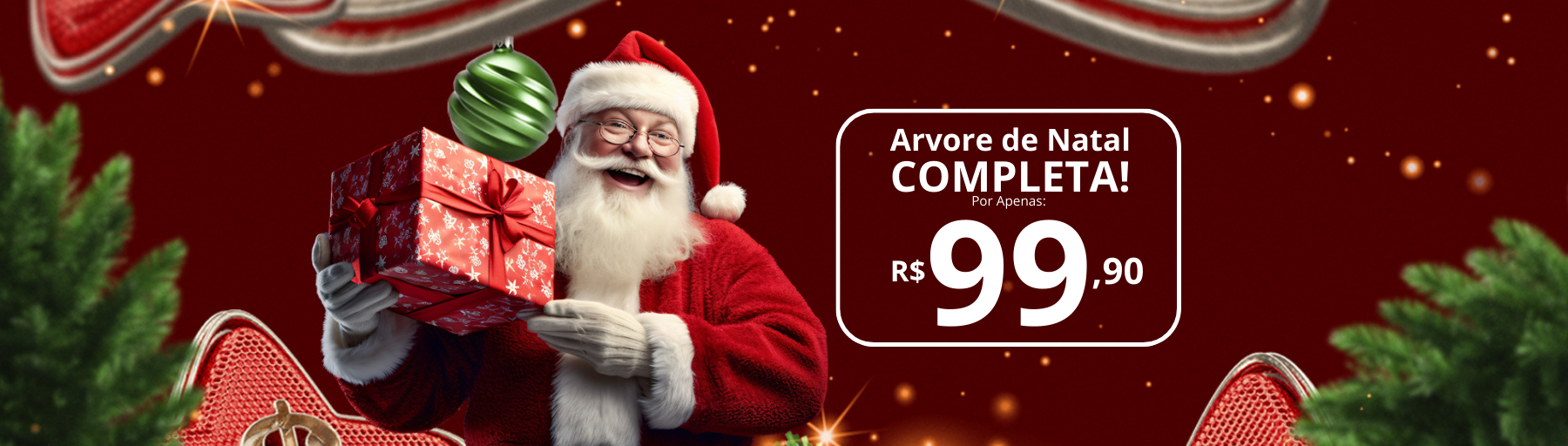 banner natal arvorex oficial nova loja